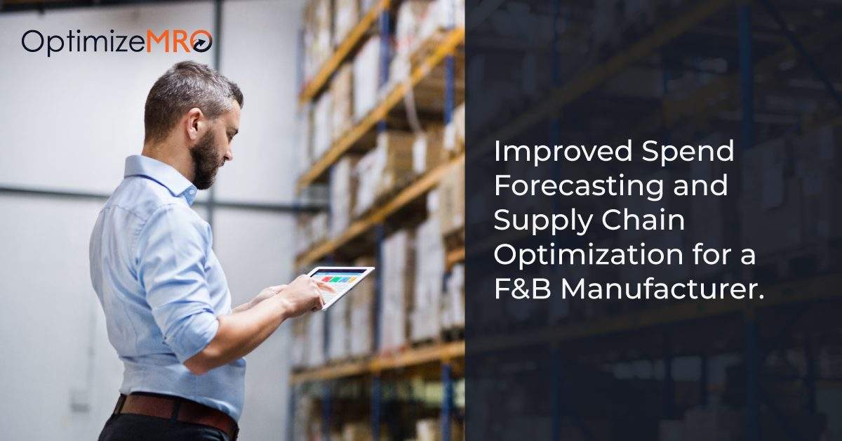 Improved Spend Forecasting and Supply Chain Optimization